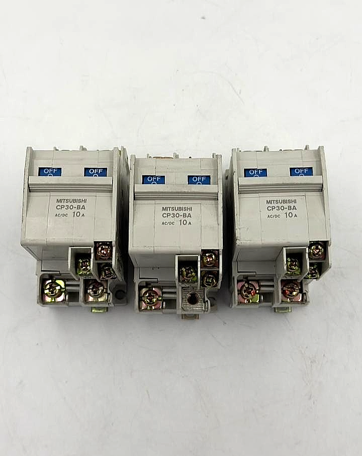 Mitsubishi CP30BA 2Pole Circuit Protector, 10A |  220V AC ( 1 pcs )7