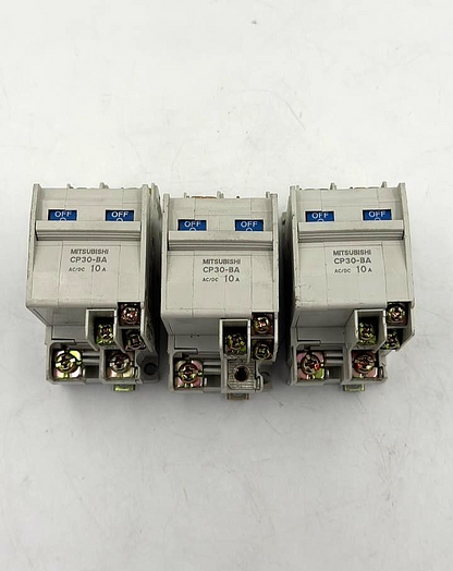 Mitsubishi CP30BA 2Pole Circuit Protector, 10A |  220V AC ( 1 pcs )7