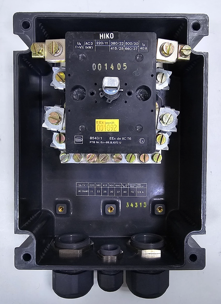 STAHL 8537/17057000 ExplosionProof Safety Switch7