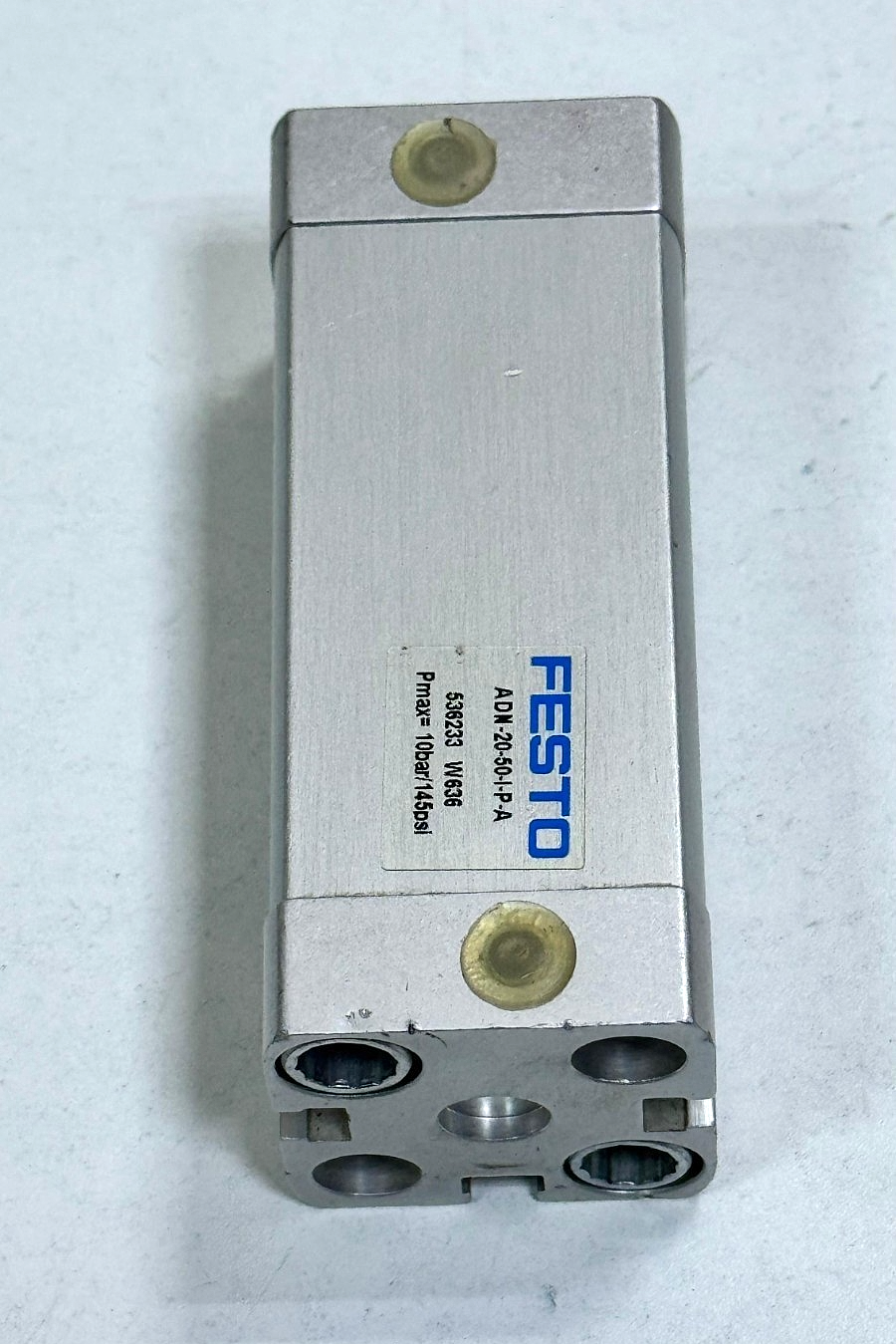 FESTO | ADN20501PA Pneumatic Cylinder – 536233 W636 | Pmax 10 bar / 145 psi2