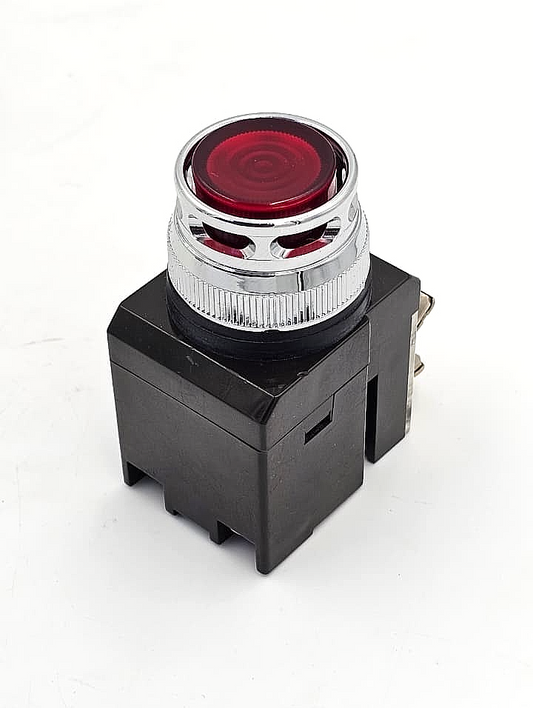 Hanyoung CR3042 Push Lamp – 220V AC Illuminated Push Button ( 1 pcs ) - saleem al tamimi electric equipment trading co llc-UAE
