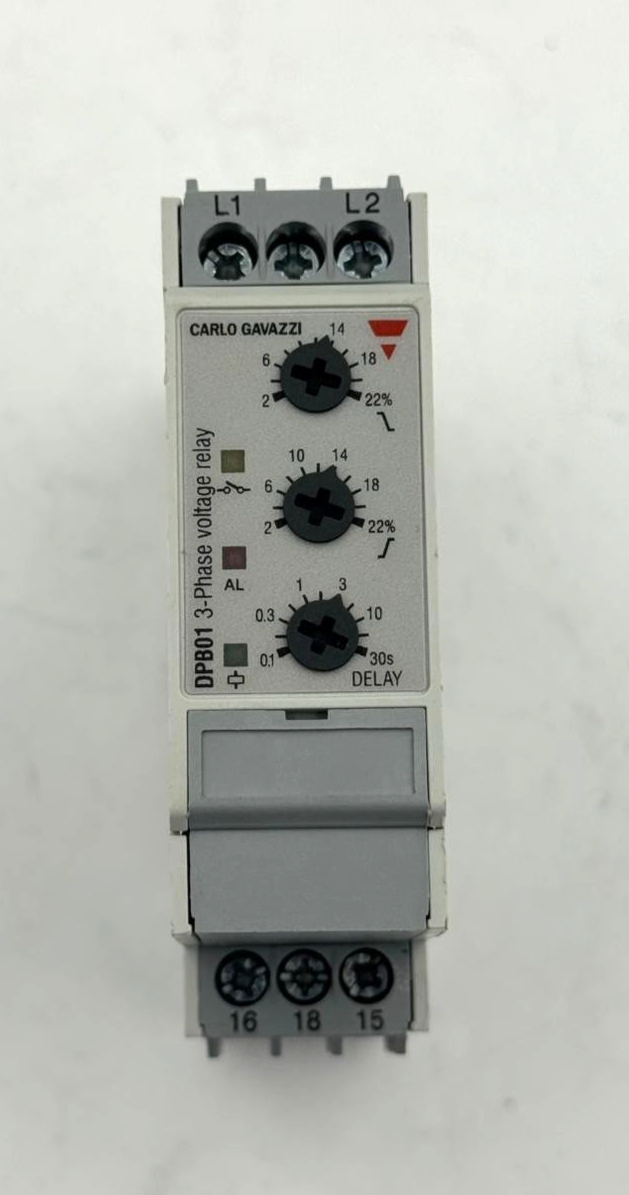 Carlo Gavazzi DPB01CM48 3Phase Voltage Monitoring Relay | Made in Italy0