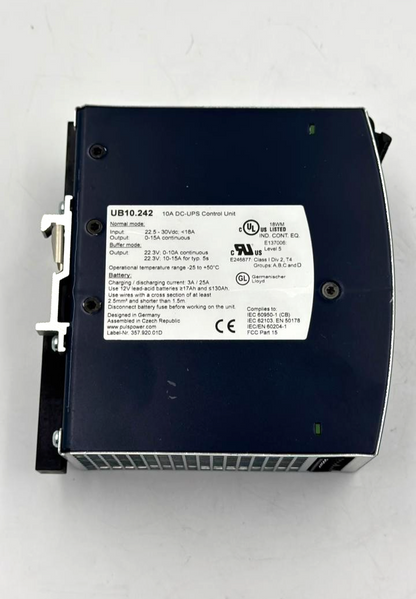 PULS DIMENSION UB10.242 | 10A DCUPS Control Unit Czech Republic Made5