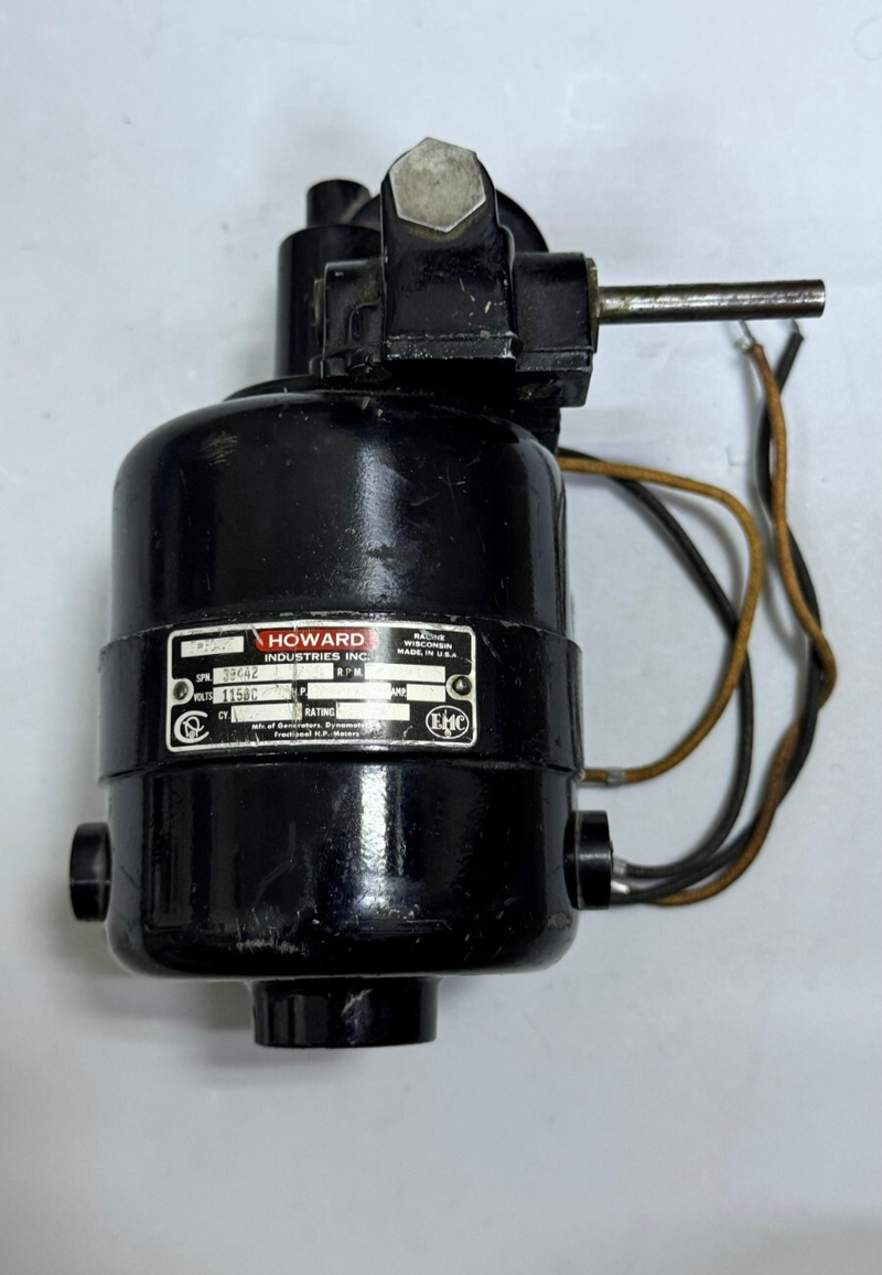Howard  Industries SPN 39442 Electric Motor – 1158 RPM, 115V, Made in USA0