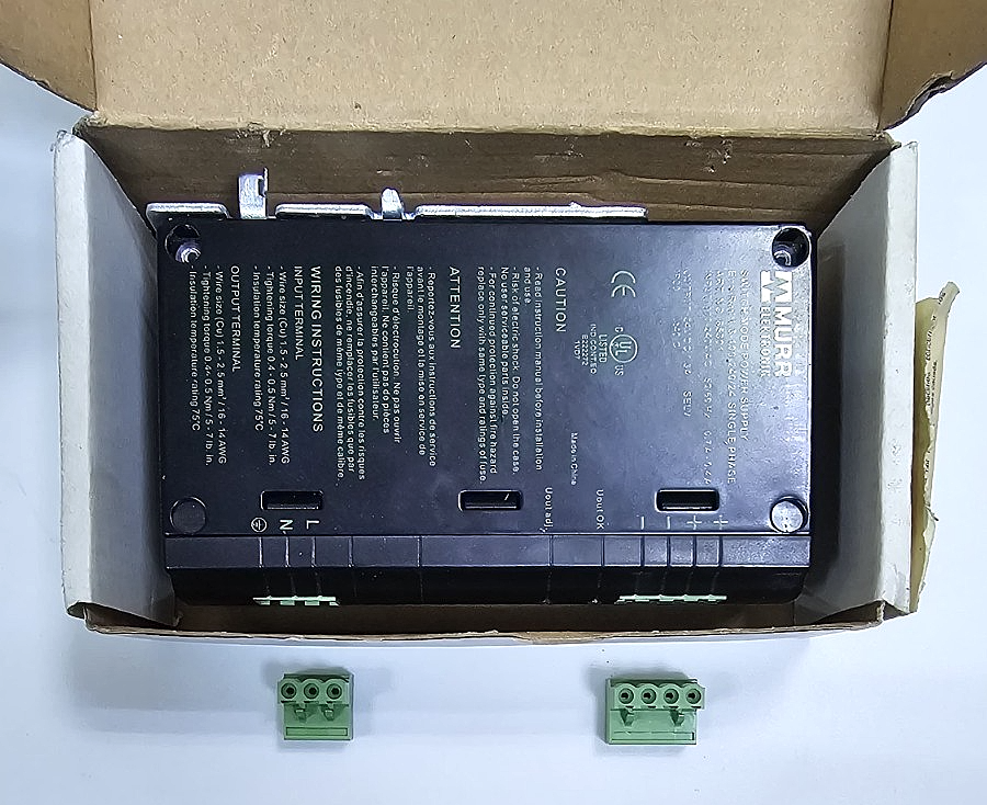 MurrElektronik 85301 EcoRail Power Supply | 24V DC 1.3A | Single Phase1
