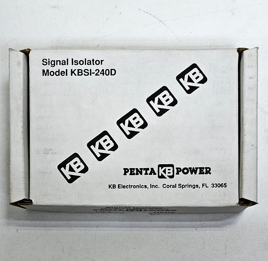 KB Electronics |  KBSI‑240D (9431B) | Signal Isolator2