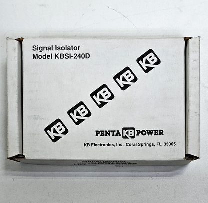 KB Electronics |  KBSI‑240D (9431B) | Signal Isolator2