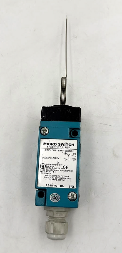 Honeywell Micro Switch LS4K1A-8A | Made in USA3