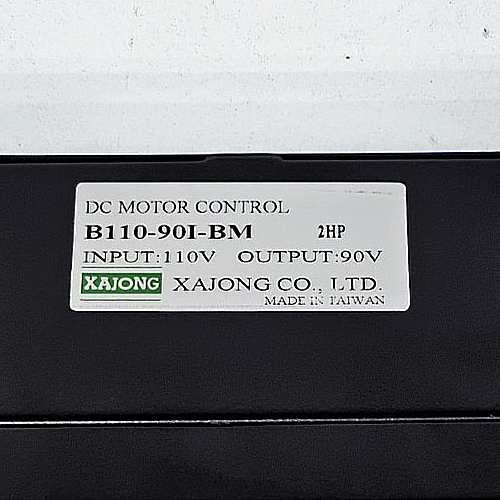 XAJONG | B110901BMDC Motor Controller | 2HP | Input 110V AC to Output 90V DC3