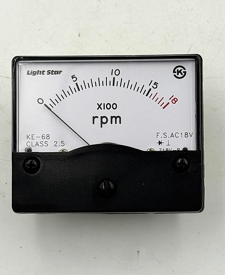 Light Star KE68 Analog RPM Meter1