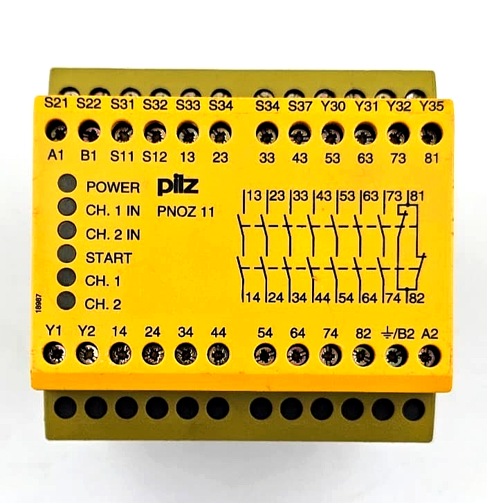 Pilz PNOZ 11 | Safety Relay | 24 VAC 24VDC | Made in Germany1