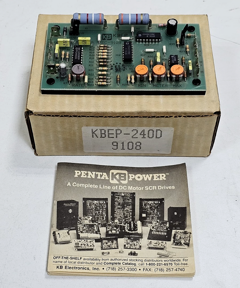 KB Electronics | KBEP240D 9108 |Electronic Potentiometer for analog motor speed0