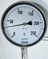WIKA Temperature Gauge | 0–250°C | Gas System Use1