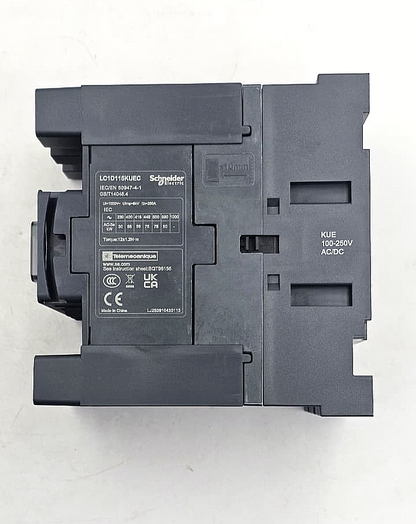 Schneider Electric TeSys LC1D115KUEC Contactor 440V115A | 100250V AC/DC Coil4