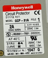 Honeywell GCP31A SinglePole Circuit Protector 2A | 220V AC ( 1 pcs )4