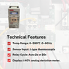 TC4896DAJR3A Temp Controller PID/OnOff JType 48x96mm Relay AC4
