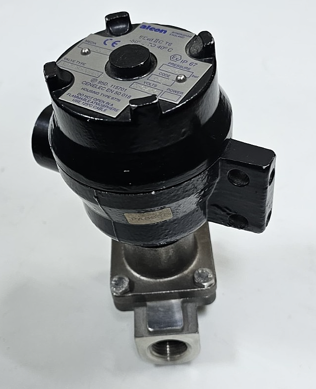 Alcon ACP4SSXEEXD – Solenoid Valve | 230V 50Hz | 8.6 Bar | ExplosionProof | UK0