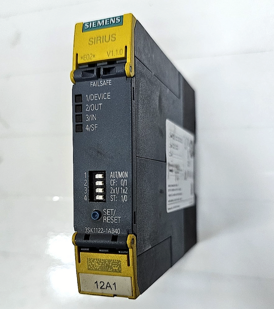 (Sold As Spare Part) Siemens Sirius 3SK11221AB40 Safety Relay | 24V DC - saleem al tamimi electric equipment trading co llc-UAE