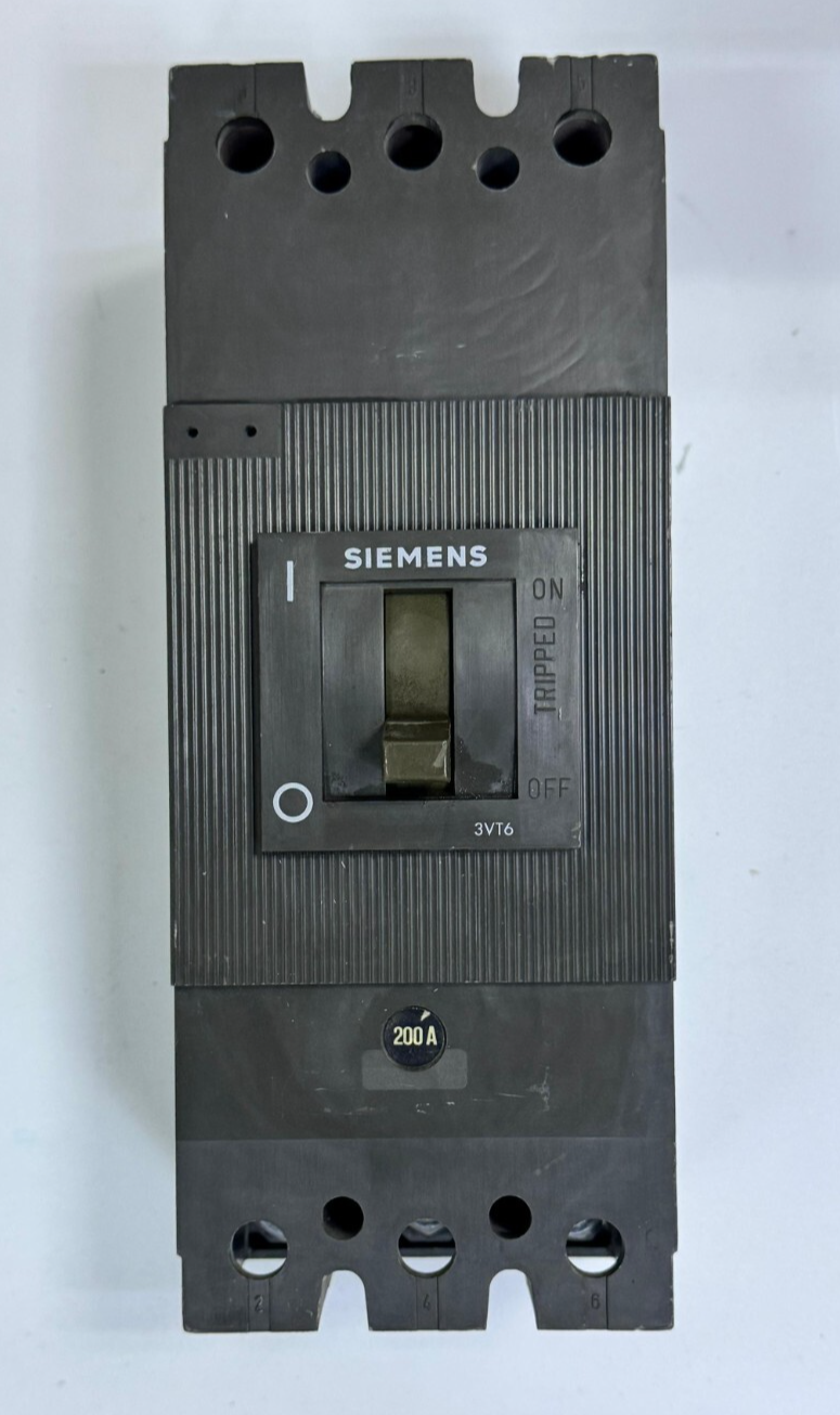 SIEMENS 3VT6 Circuit Breaker – 200A | ON/OFF Switch | Industrial MCCB0
