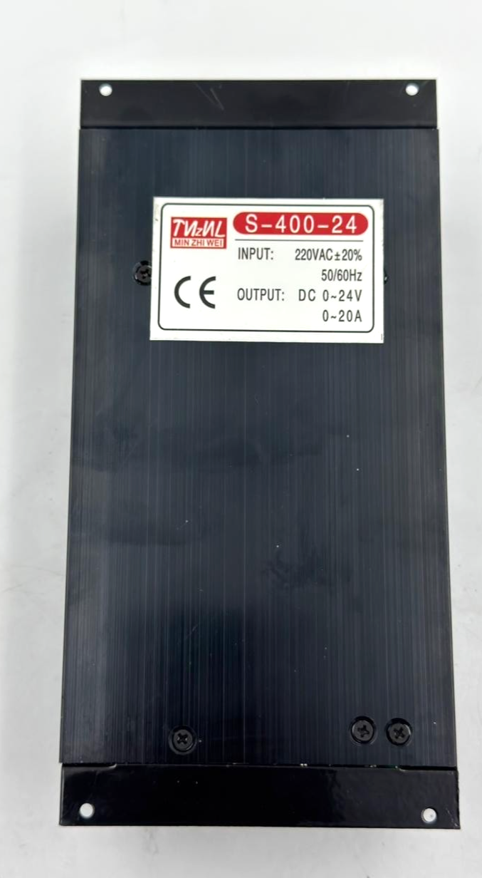 Min Zhi Wei S40024 Power Supply | 220V AC | 24V DC | 20A4