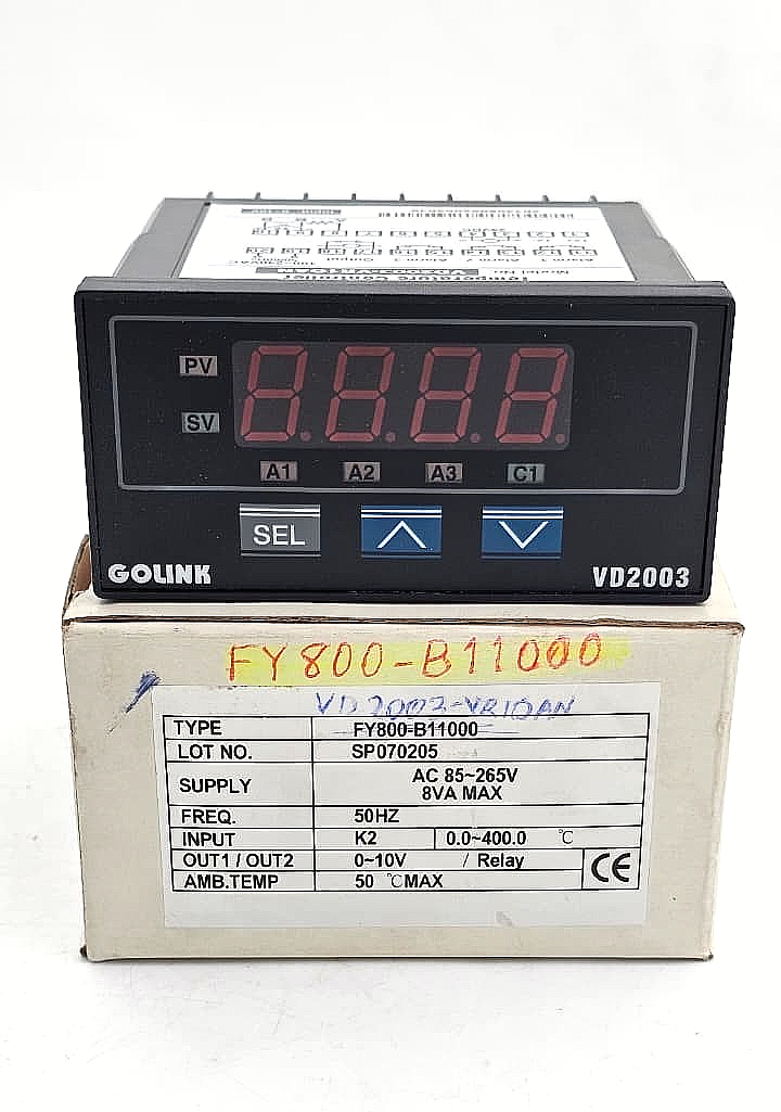 GoLink VD2003VR10AN Temperature Controller | 100240V AC1