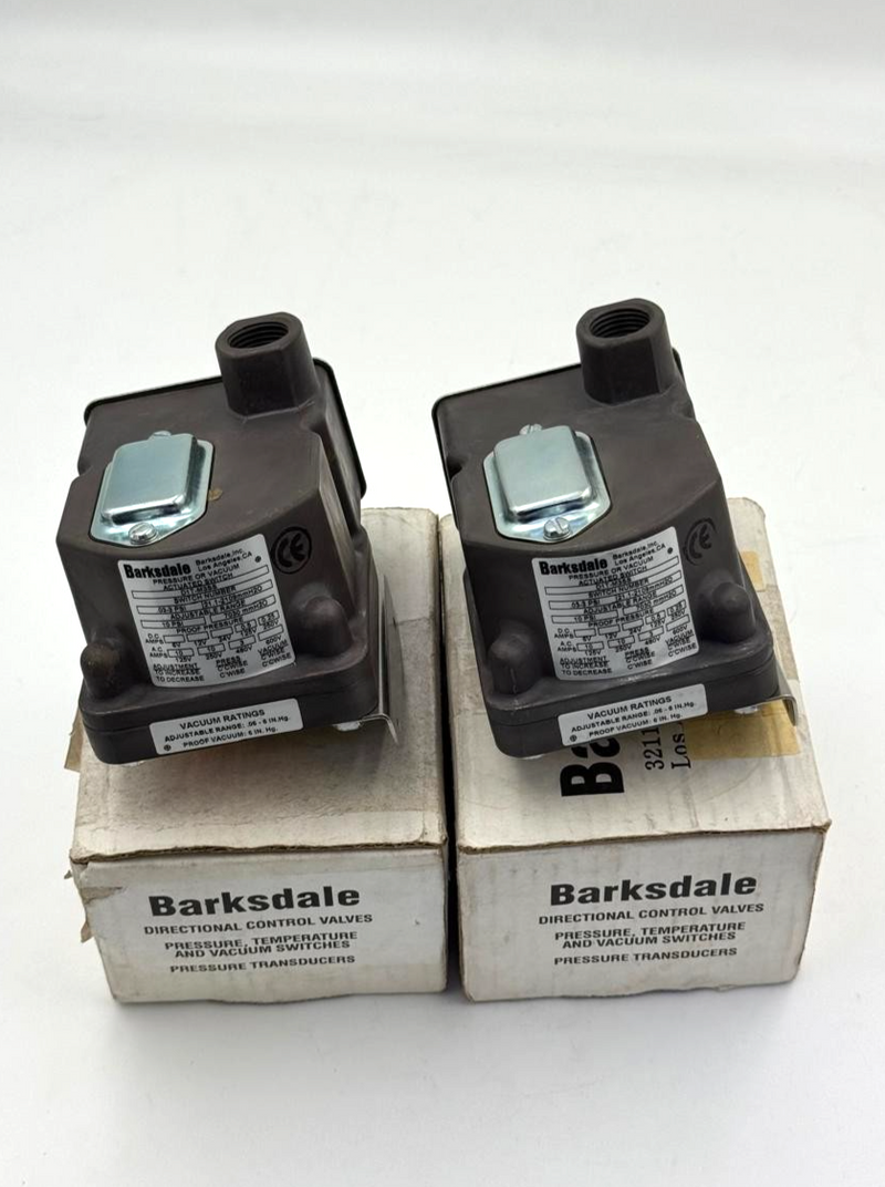 Barksdale D1TM3SS | Pressure & Vacuum Actuated Switch | Made in USA (  1 pcs)0