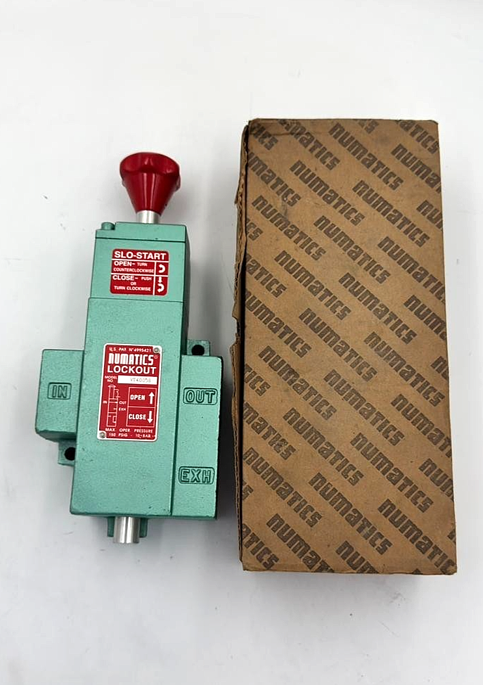 Numatics VT40G06 Manual Lockout Safety Valve0
