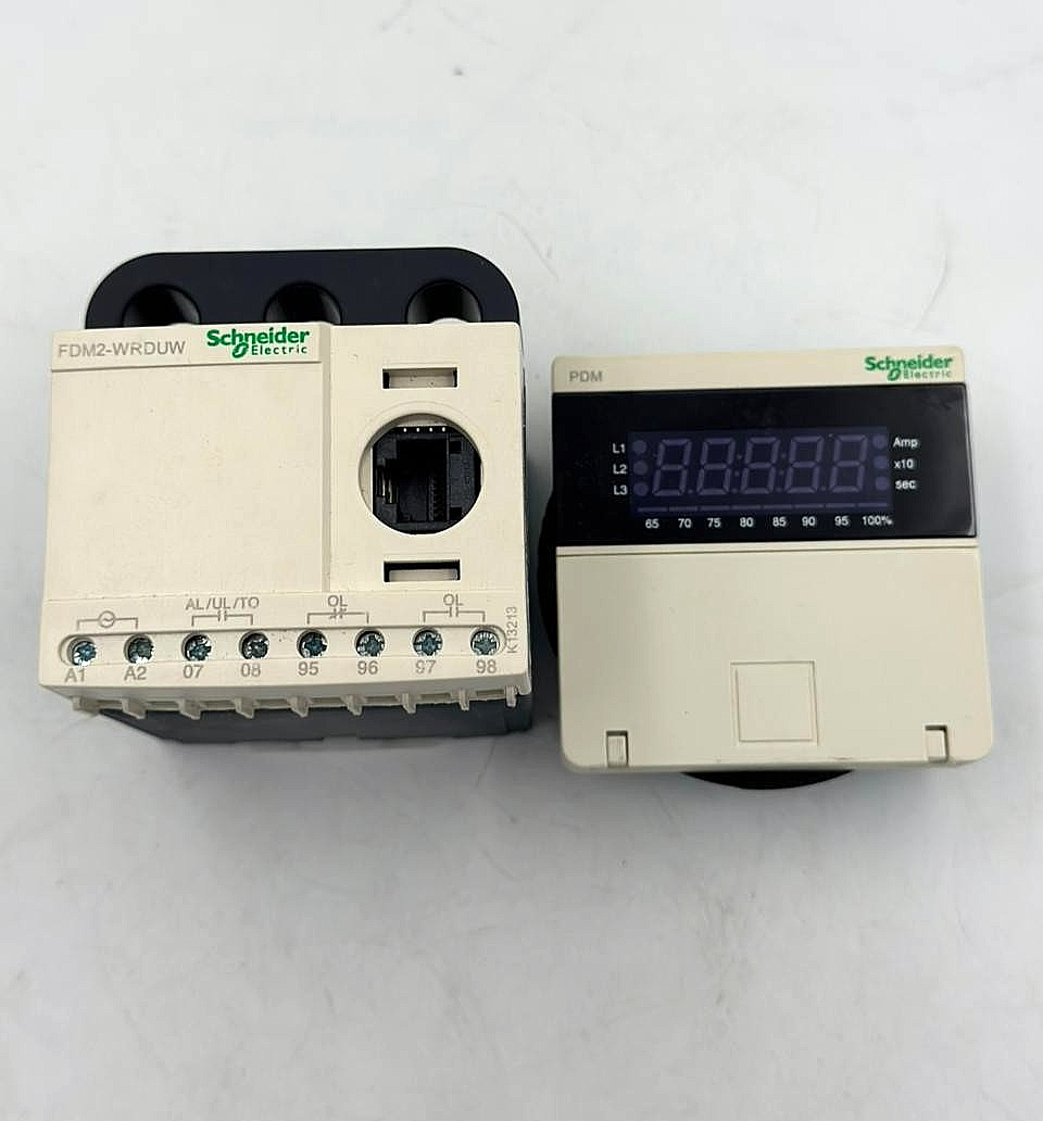 Schneider Electric EOCRFDM2 (FDM2WRDUW) Motor Protection Relay, 0.5–60A, 100–21