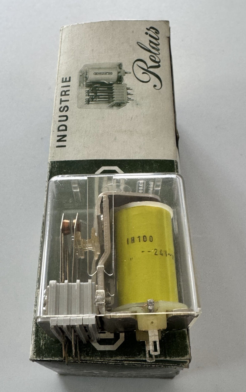 Kuhnke 1H 100 Relay – 24V AC Industrial Control Module, Made in Germany,0
