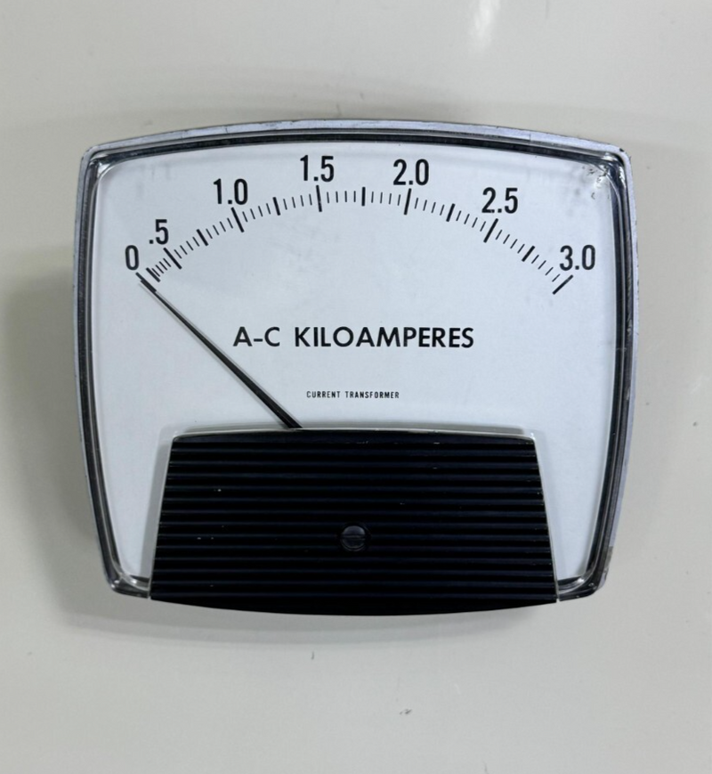 General Electronics Current Transformer – 0–3.0 kA Range, AC Measurement0