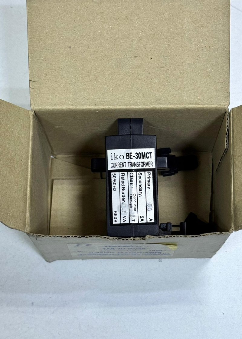 IKO | BE30MCT | Current Transformer – 660V, 50A Primary, 5A Secondary0