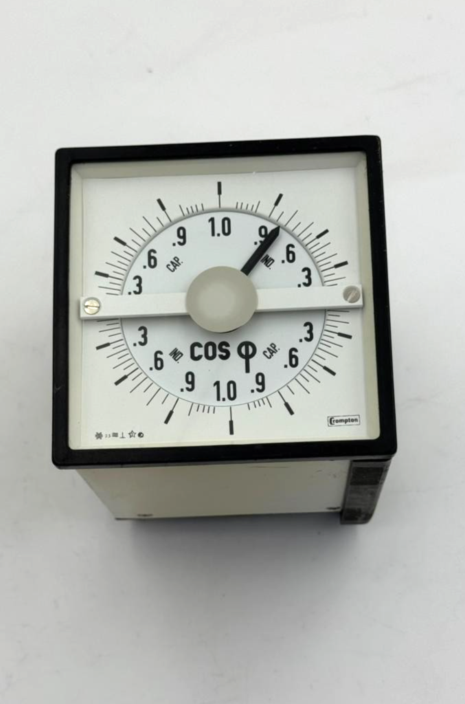Crompton | 244132GOXABC54T | Analog Power Factor Meter0