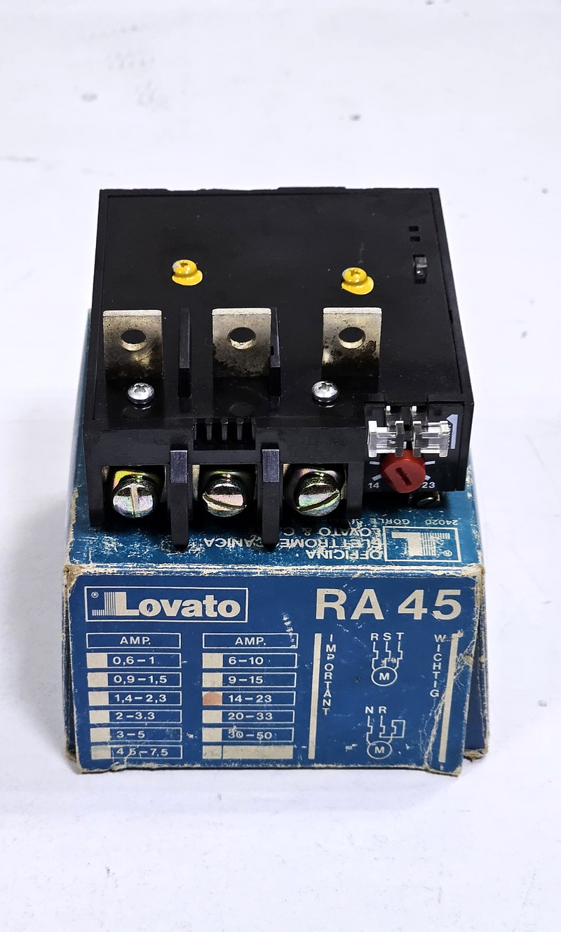 Lovato | RA45 | Thermal Overload Relay | Made In Italy0