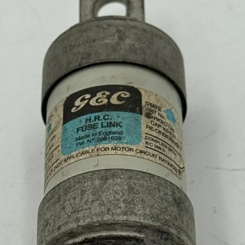 GEC | TF200 | HRC Fuse Link | 200A | Made in UK1