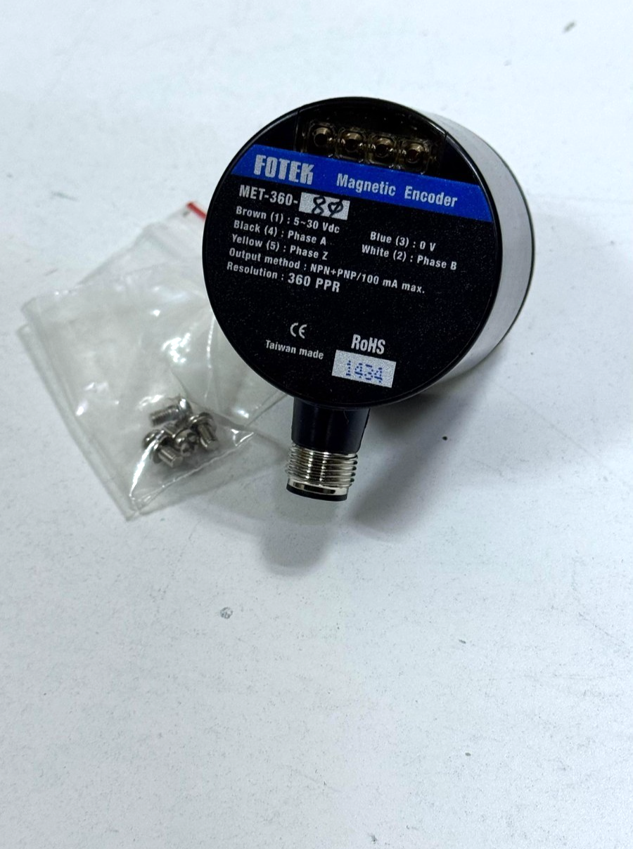 Fotek | MET3608M12 | Magnetic Encoder – 360 PPR Resolution2