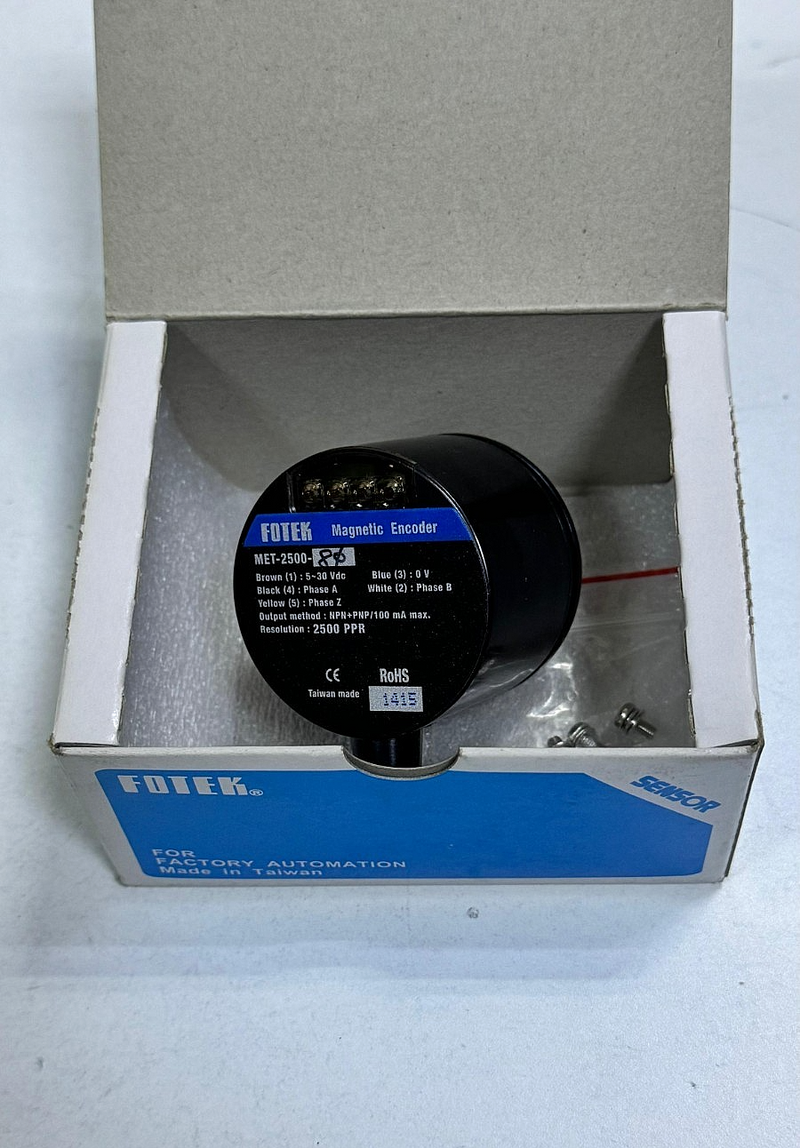 Fotek | MET25008 | Magnetic Encoder – 2500 PPR Resolution0