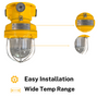 Warom CFD1 ExplosionProof Marine Light | IP66 Waterproof | E27 Lamp Holder3