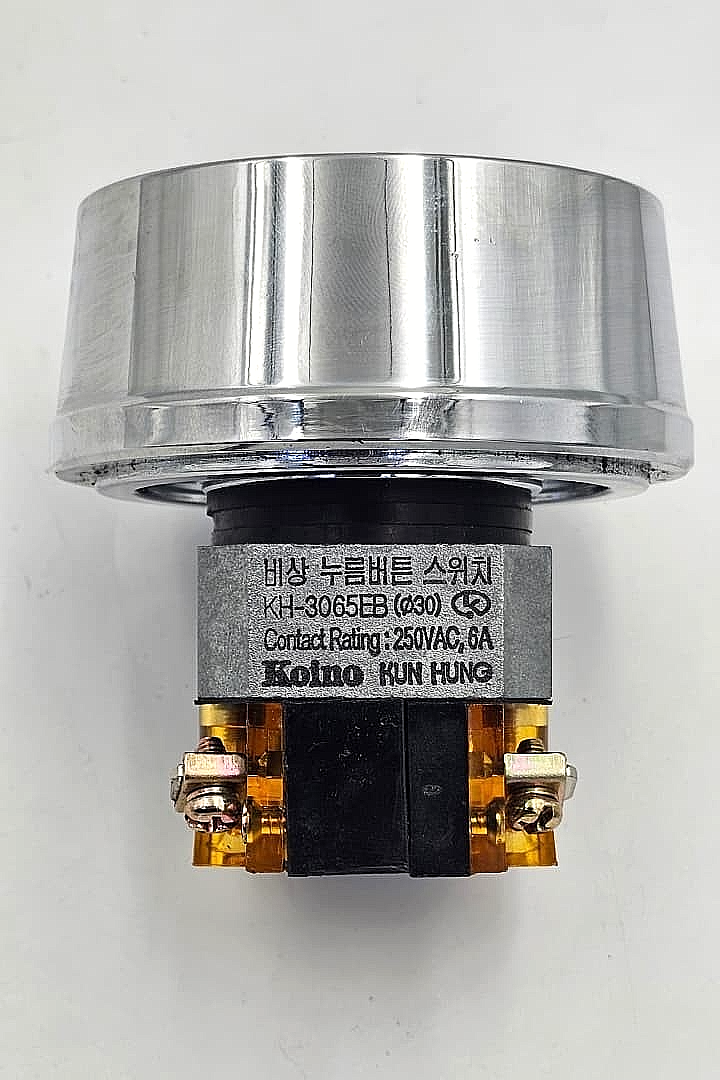 Koino  KH3065EB Emergency PushButton Switch 250VAC 6A2