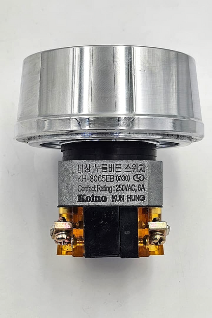 Koino  KH3065EB Emergency PushButton Switch 250VAC 6A2