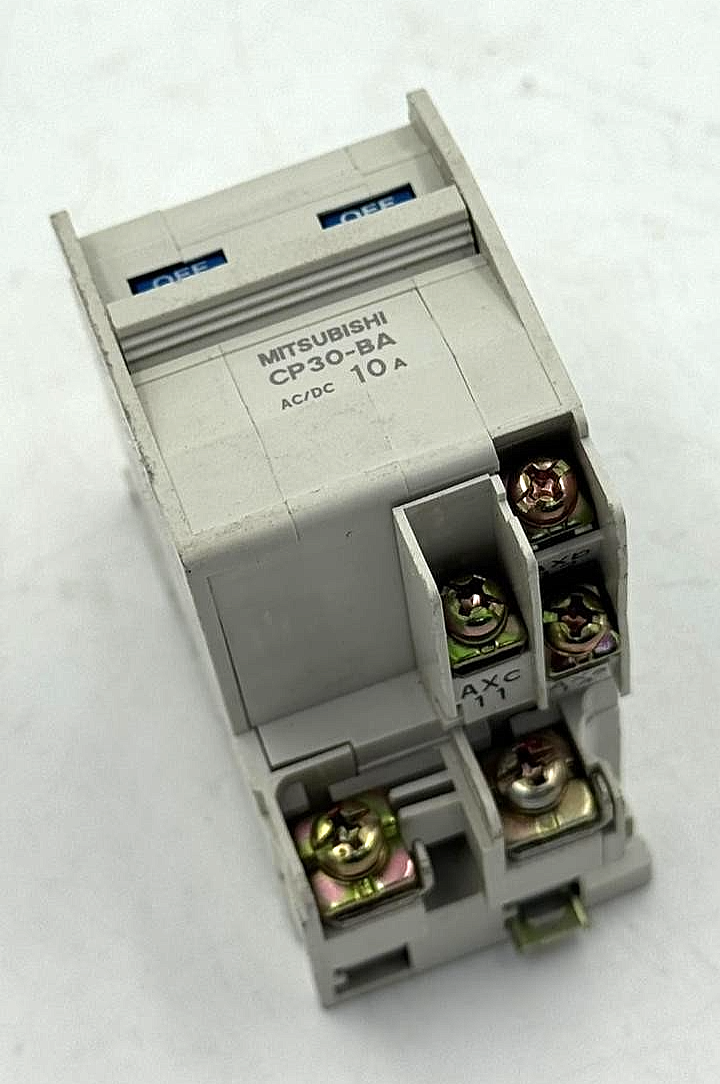 Mitsubishi CP30BA 2Pole Circuit Protector, 10A |  220V AC ( 1 pcs )0