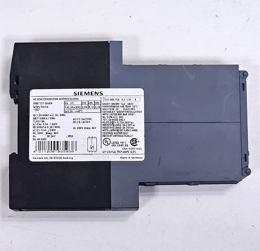 Siemens | SIRIUS | 3RM11013AA04 | Motor Starter | 3RM1 Compact Starter1