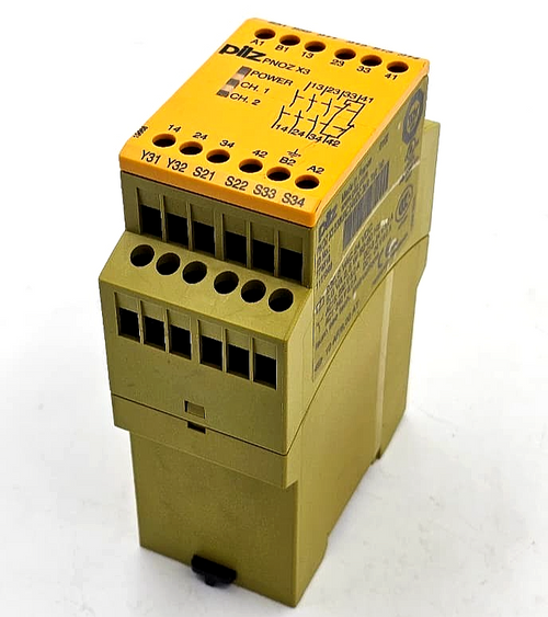 (1 Piece) Pilz PNOZ X3 774318 | 230VAC 24VDC | Safety Relay | Made in France0