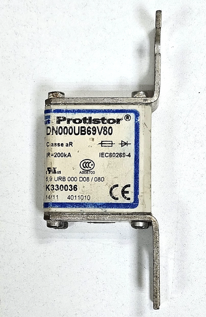 Ferraz Shawmut | DN000UB69V80 | Protistor Fuse | 80A | 690V AC2