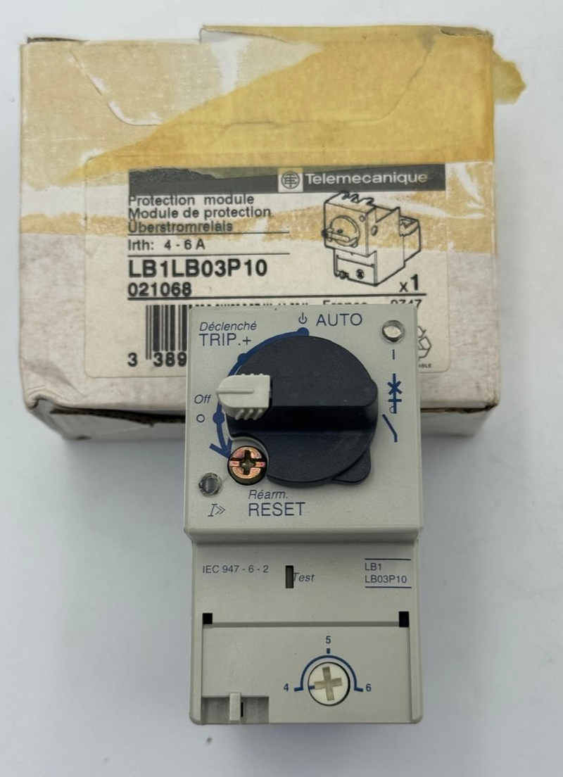 Telemecanique LB1LB03P10 Protection Module | 6A | Made in France0