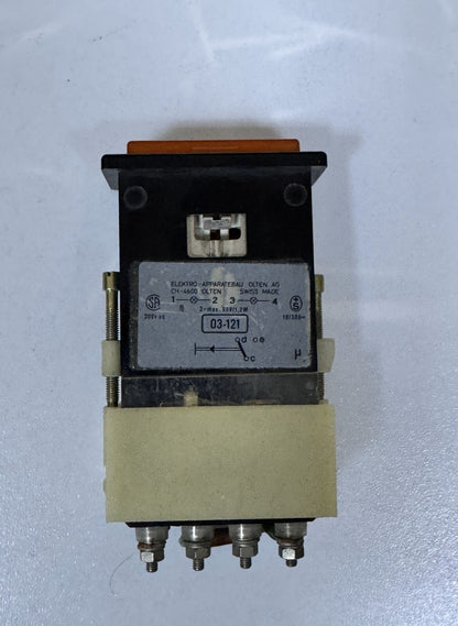 ELEKTROAPPARATEBAU OLTEN AG CH4600 |  03121 Pushbutton Switch | Swiss Made1