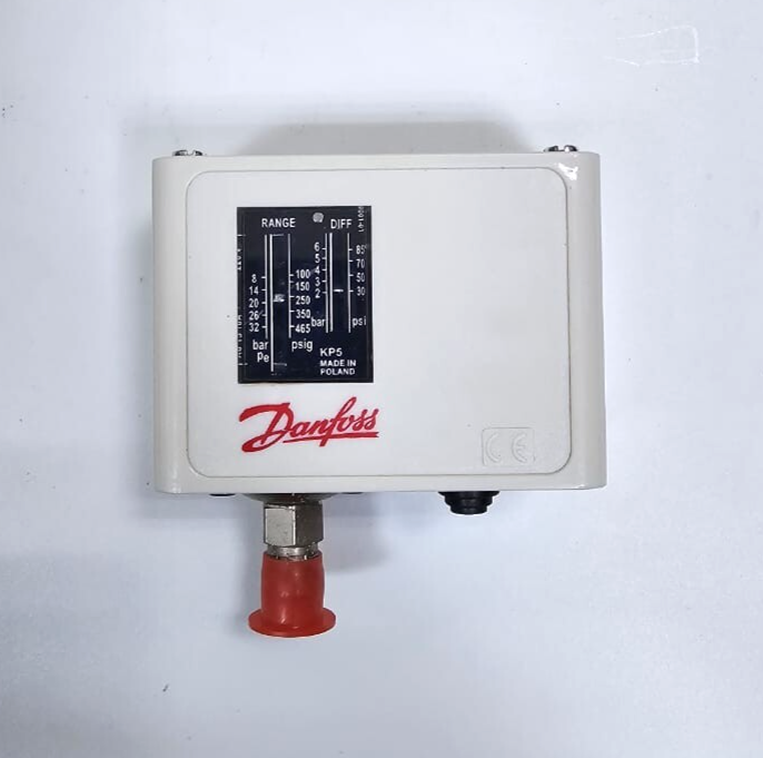 Danfoss KP5 Pressure Control Switch | 060117166 | 8–32 Bar Range | 1/4" Flare5