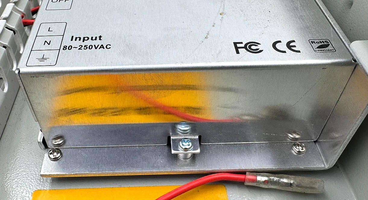 WatchNET WAAPSU126A  | 12V 6A Power Supply for Access Control3