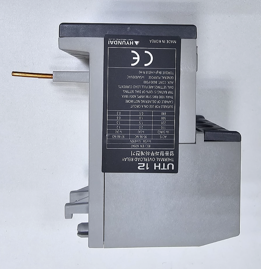 Hyundai UTH12K A4P20S Thermal Overload Relay |2.8 A to 4.2A| 690V, Made in Korea2