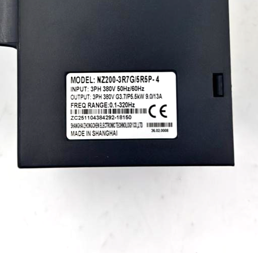 ZONCN NZ2003R7G/5R5P4 VFD Variable Frequency Drive (VFD) 380V Input/output3PH3