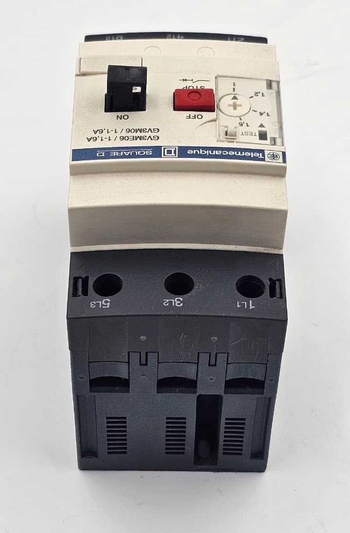 Telemecanique |Square D | GV3ME06/1 11.6A | Motor Circuit Breaker |  France2